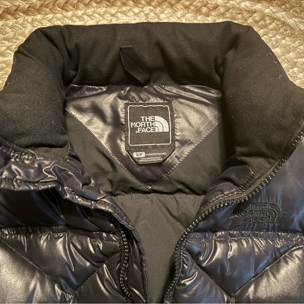 Indie Sleaze Gorpcore Baddie Indie City Chic The North Face Black 600 Down Cozy - Picture 5 of 8